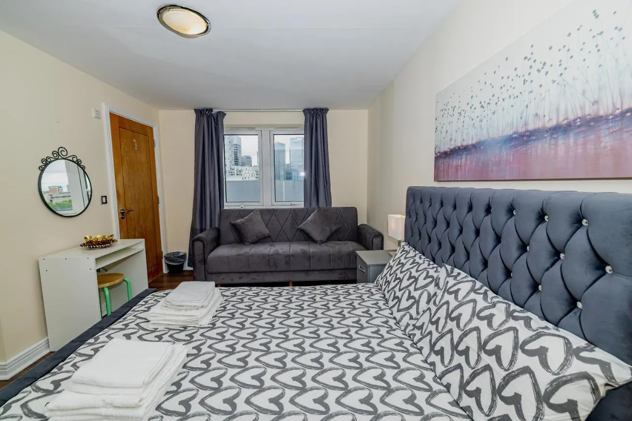 Two Bed Apartment Near Canary Wharf Londýn Velká Británie